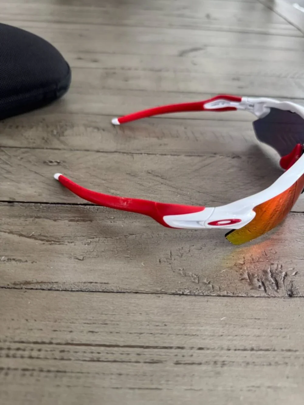 Oakley Radar EV Path Prizm Road Polished White Sunglasses OO9208-05